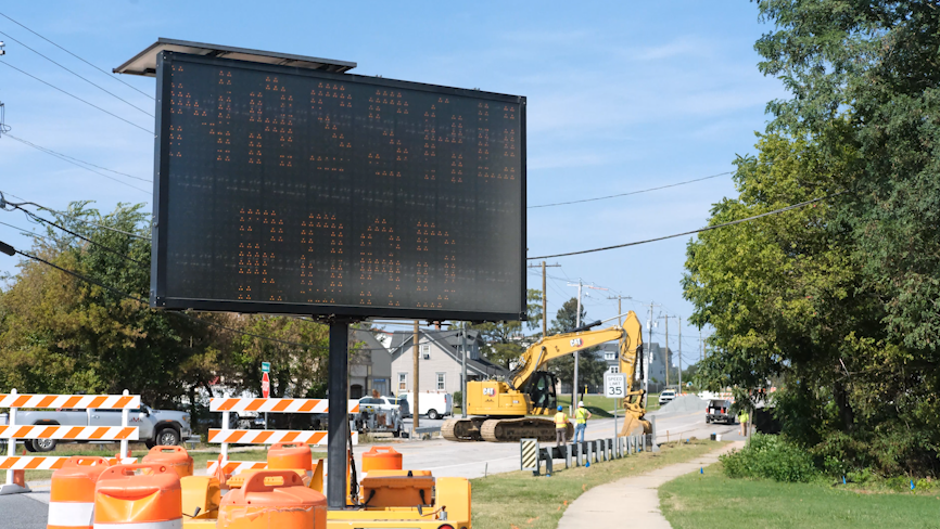 Nassau Road off Route 1 closed for over a month, major project underway
